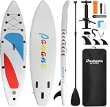 Panana 10ft8 Inflatable SUP Board Kit with Pump Paddle Leash Backpack