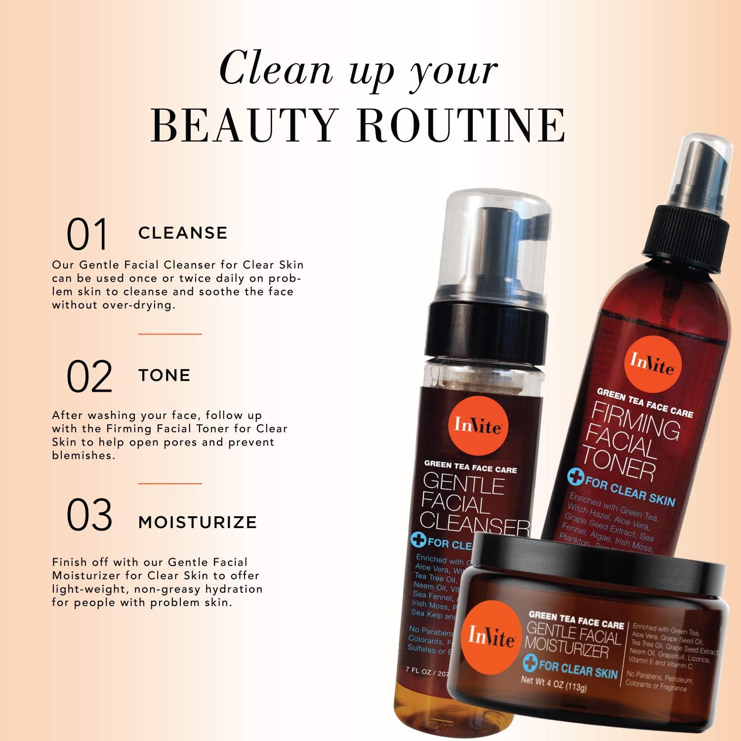 do you wash off face toner