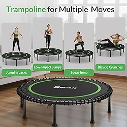 BCAN 48" Adult Fitness Trampoline with Durable