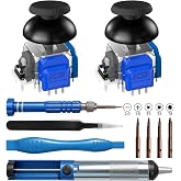 BRONAL TMR Joystick Replacement for PS5 DualSense &amp; Edge Controller(2-Pack) | Precision TMR Technology, Anti-Drift Magnetic Sensor, Thumbstick Caps &amp; Repair Tools Included