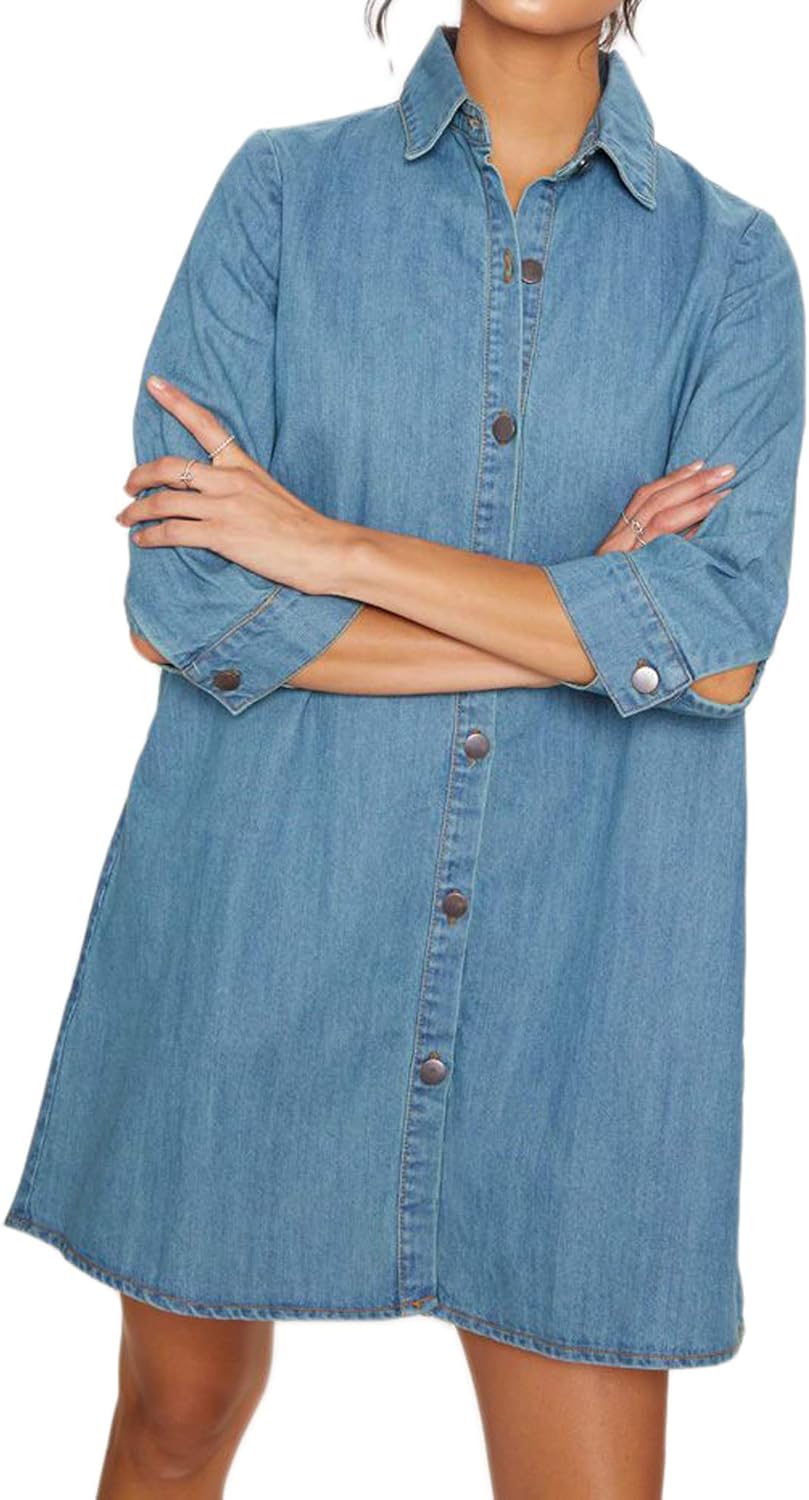 denim shirt dress size 20