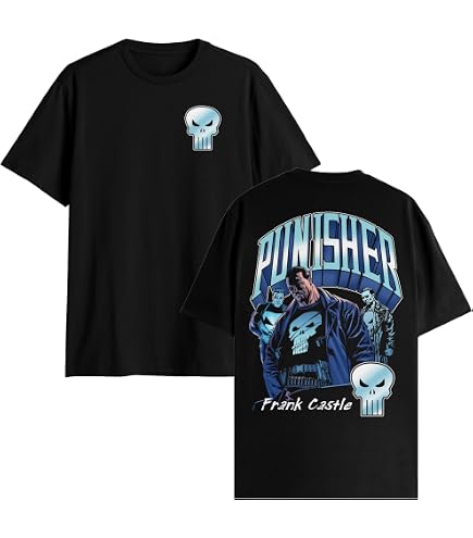 Marvel Classic Punisher DEC18 Tall Men's Tops Short Sleeve Tee