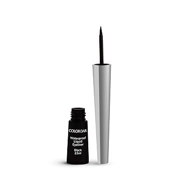 Colorbar Waterproof Liquid Eyeliner, Black, 2.5ml