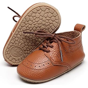 infant dress shoes brown Bravo King Kids Brown Dress Shoes 9T main image 0
