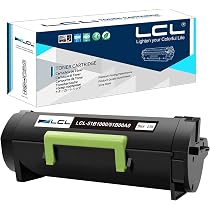 Compatible 51B1000 Black Toner Cartridge For Lexmark MX317dn MX417de MX517de MX617de MS317dn