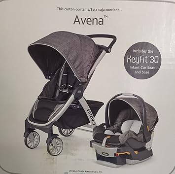 chicco bravo travel system avena