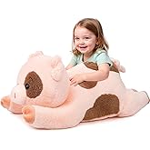 Cudhug Pig Stuffed Animal, Giant 32" Stuffed Piggy, Large Soft Plush Pig Toy Birthday Holiday Party Gifts for Kids Girls Boys