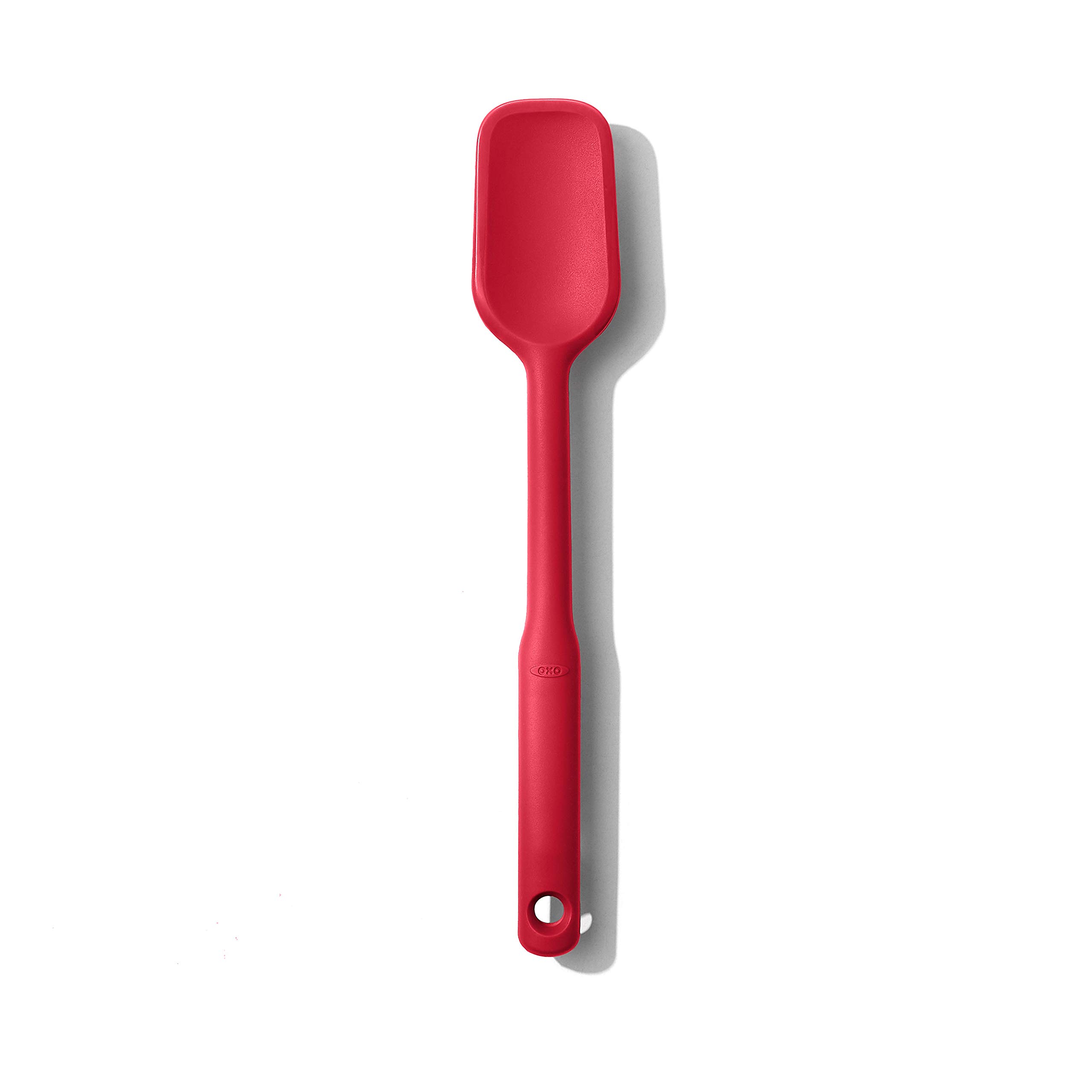 OXO Good Grips 11280800 Silicone Spoon Spatula-Jam, red
