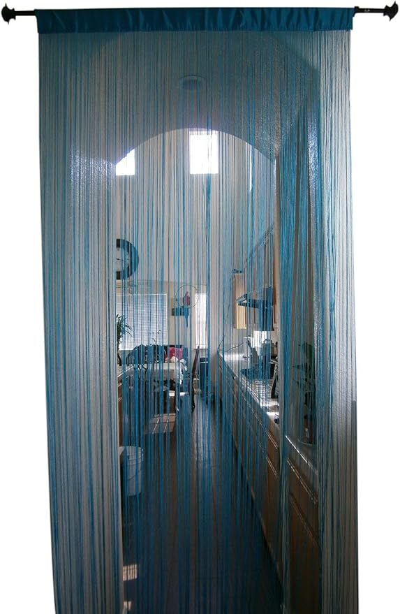 Amazon Teal Blue String Curtain for Windows Wall Décor B007O0R26E