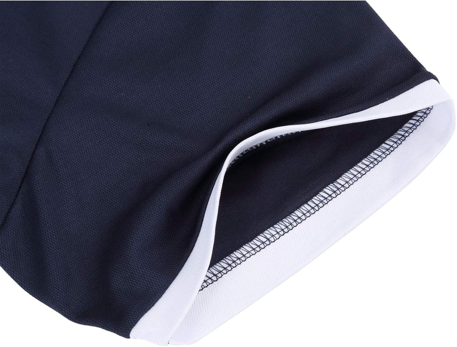 ZITY Mens Polo Shirt Cool Quick-Dry Sweat-Wicking Color Block Short Sleeve Sports Golf Tennis T-Shirt: Clothing