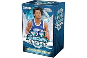 Bowman Chrome 2023/24 University Basketball Value Box - 7 Packs Per Box