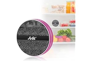 ARINT Fridge Deodorizer, 20-Minute Efficient Refrigerator Deodorizer Odor Eliminator, 12x Extended Freshness, More Effective Than CH-CUT and Baking Soda, Orchid