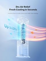 Pelonis 5L Air Cooler Evaporative 3 in 1 with Remote 60° Oscillation 7h view 3