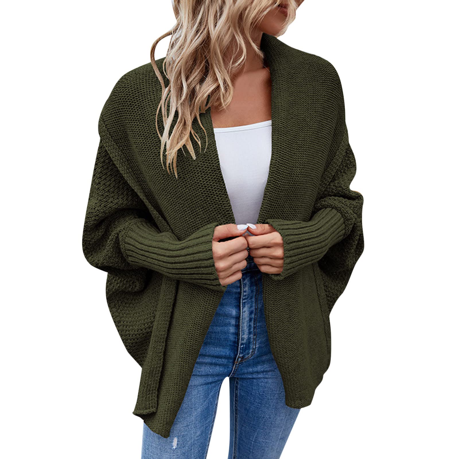 Cardigan For Women Short Sleeved Blue Kimono Girls