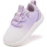 MORENDL Wide Toddler Shoes Baby Walking Shoes Girls Boys Zero Drop Minimalist Sneakers Slip On Tennis Shoe Breathable Naturally Flexible