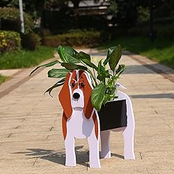 Gochoi Beagle Gifts for Women,Beagle Dog Planter