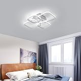 Comely Modern LED Ceiling Light White Squares Design 60W 6750LM 6500K view 5