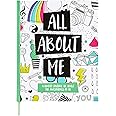 C.R. Gibson "All About Me" Guided Self-Reflection Journal, 6.5'' W x 8'' L, 200 Pages