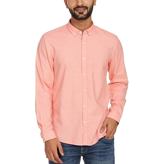 Pastel orange shirt Clearance
