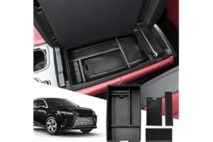 SXCY for 2023 2024 2025 2026 Lexus RX 350 Center Console Organizer 2023 2024 2025 2026 RX 350 Accessories Console Tray for 20