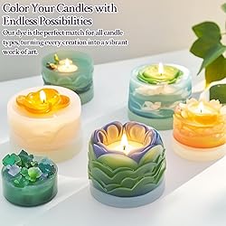 MAQIHAN Candle Color Dye for Soy Wax - 16 Popular