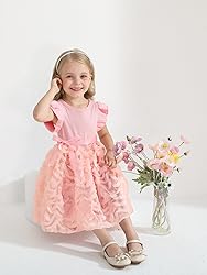 Toddler Girl Tulle Dress Summer Ruffle Sleeveless