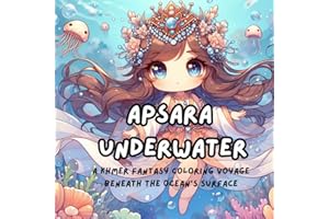 Apsara Underwater: A Khmer Fantasy Coloring Voyage Beneath the Ocean’s Surface