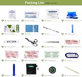 BearHoHo 255PCs Pro First Aid Kit Emergency Trauma Kit Waterproof view 7