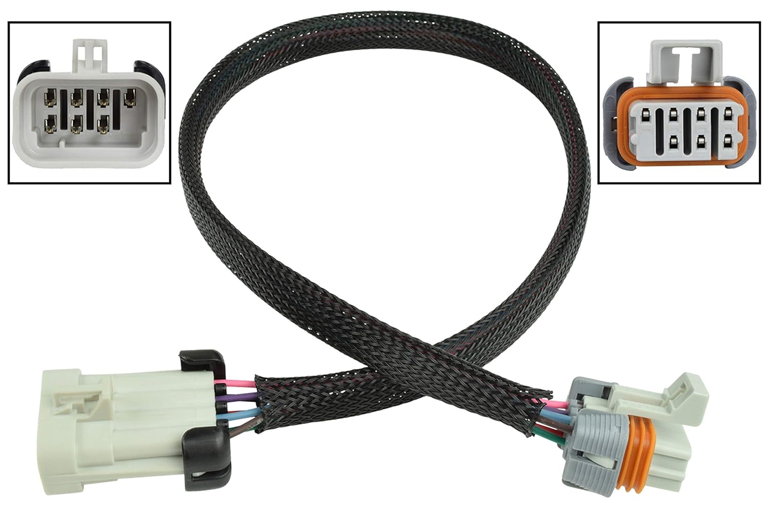 ICT Billet USA LS Coil Wire Harness 24" Extension Remote