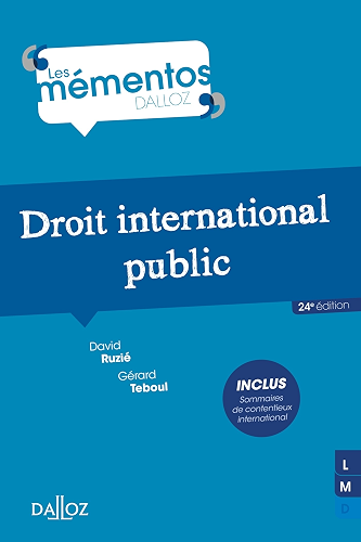 Download Droit international public (Mémentos) PDF
