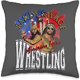 Randy Savage_002_Back Printed Throw Pillow