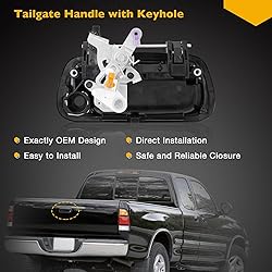 Gledewen Tailgate Handle Liftgate Latch Handle with