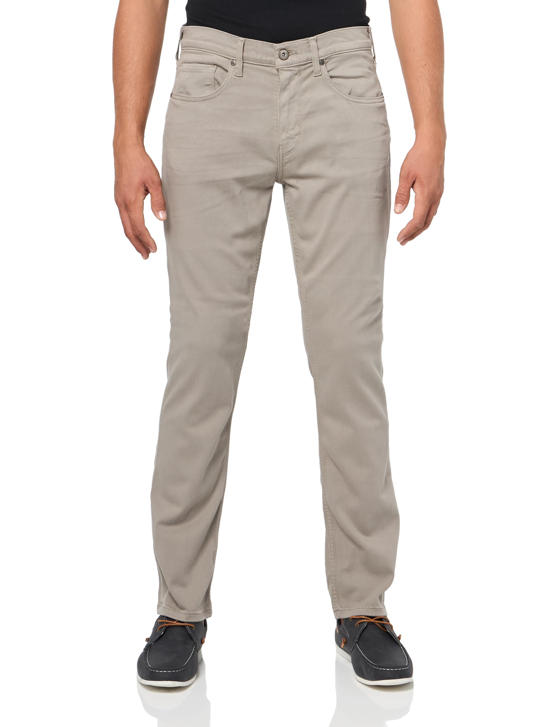 Paige Men’s Federal Transcend Slim Straight Fit Pant, Silver Pearl, 31
