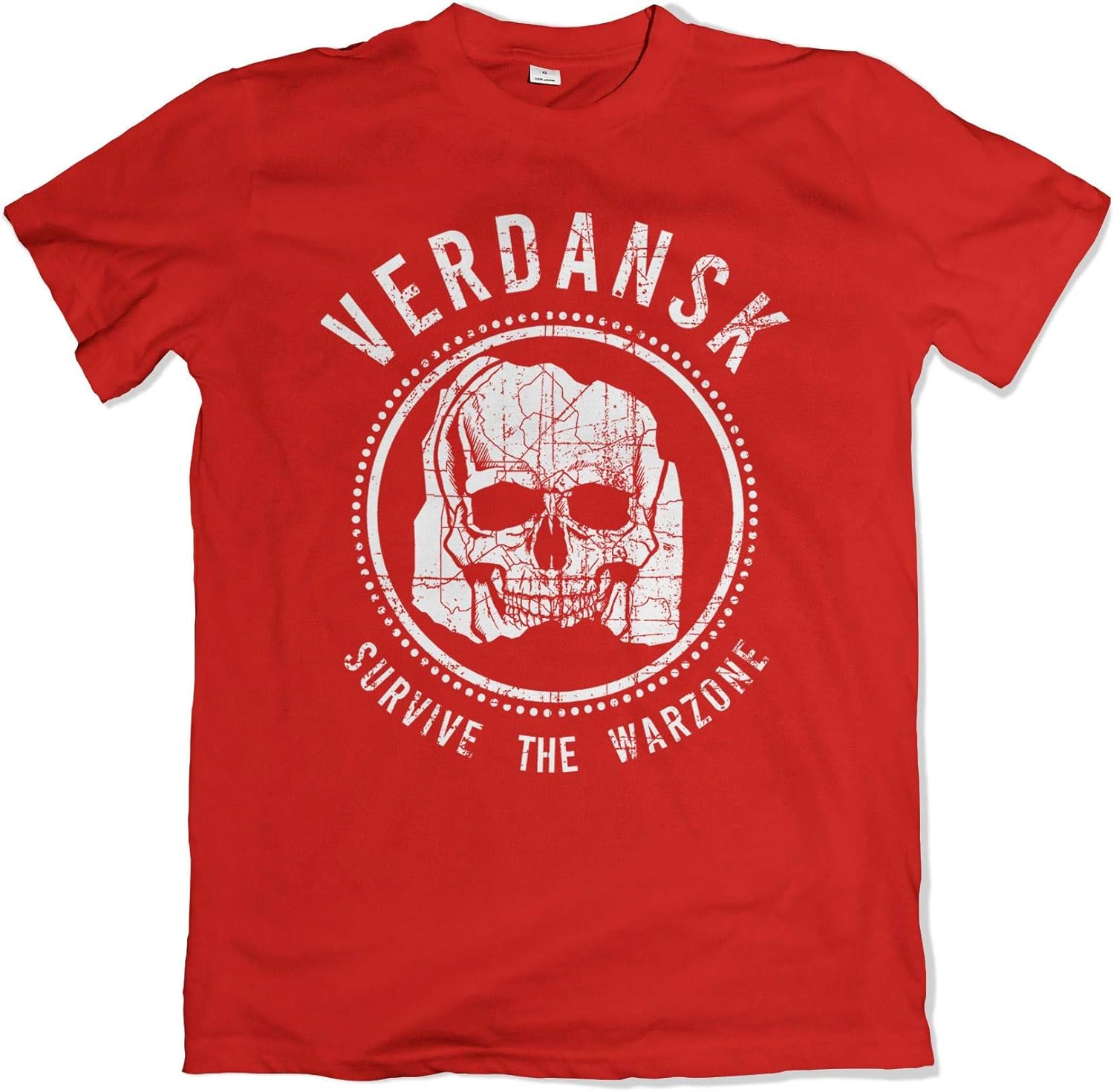 Teamzad Verdansk Survive The Warzone It is Your Duty Map Gamer T Shirt