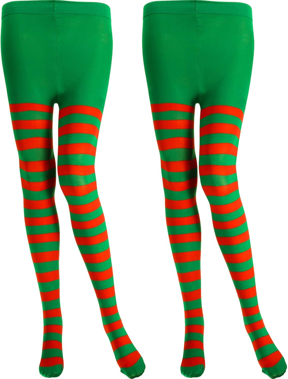 2 Pairs Halloween Women Striped Tights Full Length Tights Stocking Medium Amazon.co.uk