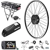 BAFANG 48V500W Front Hub Motor Kit for 20"/26"/700C Ebike Conversion Kit | G020 Brushless Geared Front Wheel Ebike kit with Battery&amp; Display(Optional) for Commute/Mountain/Folding Bike
