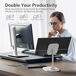 ForHelp 17.3" Portable Monitor 1080P FHD 144Hz
