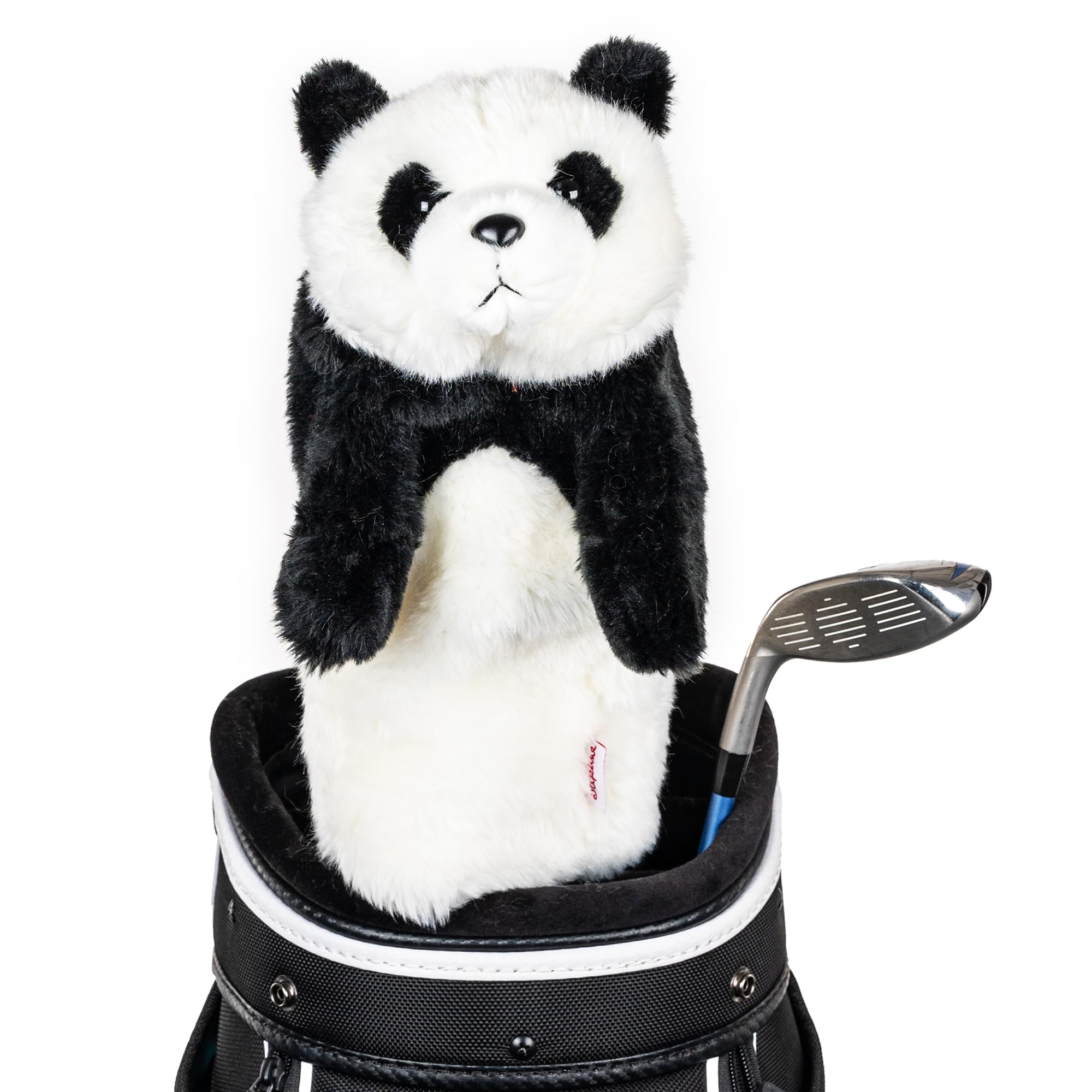 Daphne's Novely Headcover - Panda,Black/White,33 x 15 x 15 cm; 90 Grams