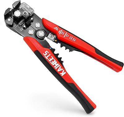 KAIWEETS 3 in 1 Wire Strippers Crimpers AWG 10-22 SK5 Cutter