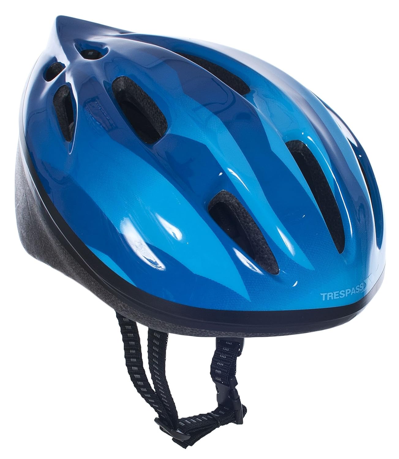 Trespass Cranky Cycling Helmet, unisexchild, UCACHED10001_R251_A, Blue
