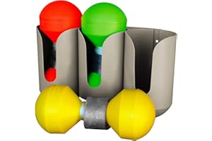 Lindy Marker Buoy for Fishing - Internal Ballast Weights and 60 ft of Rot-Proof Cord