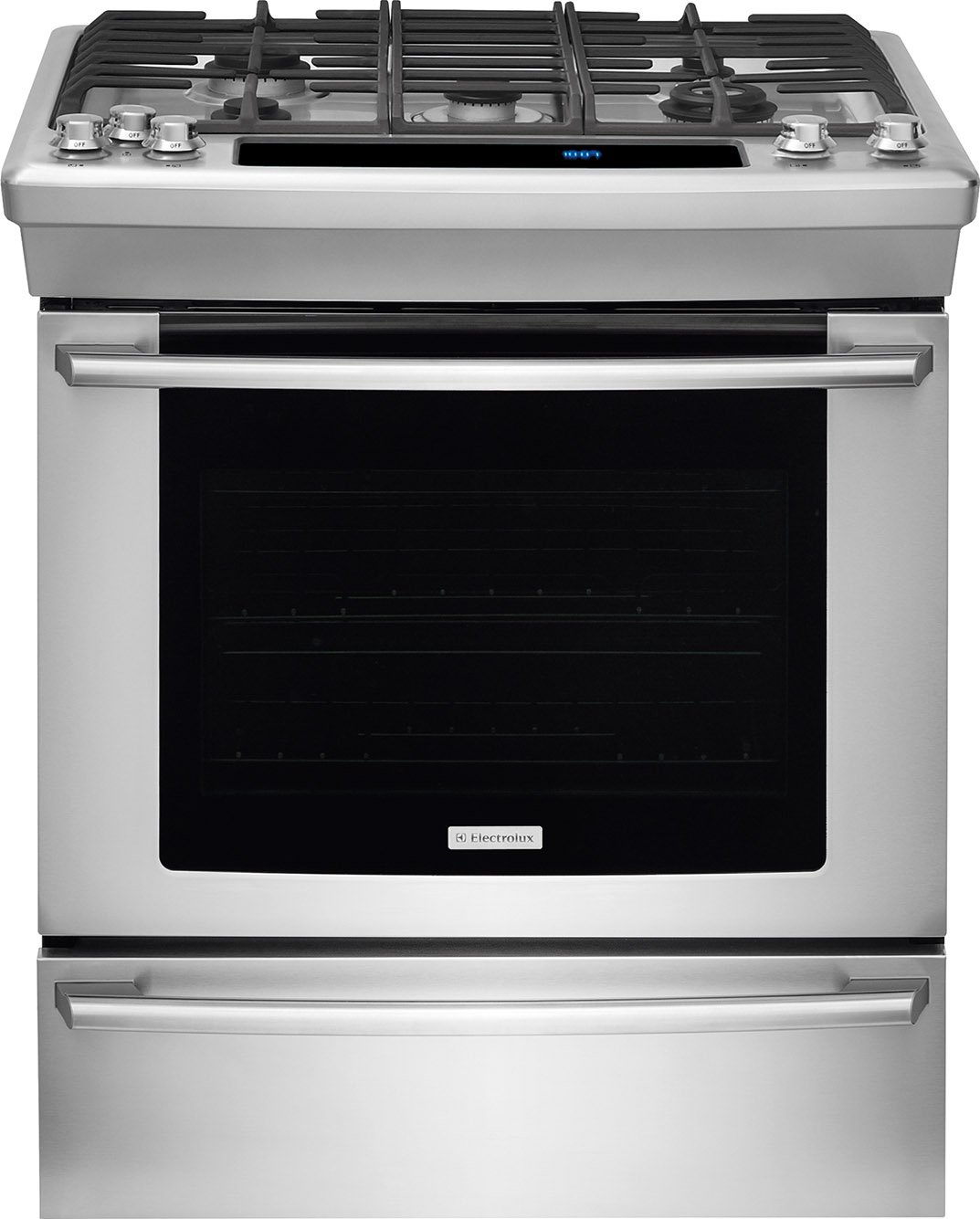 Electrolux EW30GS80RSWave-Touch 30" Stainless Steel Gas Slide-In Sealed Burner Range - Convection