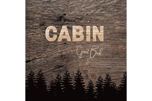 Cabin Guest Book: Rustic Wooden Vacation Home Welcome Book for Cabins, Lodge Visitors, B&B, Guest House, Home Exchanges, Vacation Rentals, Holiday Homes and Second Homes - Rustic Wood with Trees