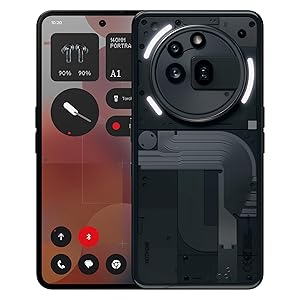 Nothing Phone (3a) Pro 256 GB – smartphone con fotocamera con periscopio da 50 MP, Ultra zoom 60x, ricarica rapida a 50W e 6.77″ Display AMOLED flessibile FHD+ – Nero