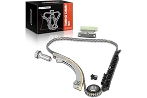 A-Premium 7Pcs Engine Timing Chain Kit Compatible with Chevrolet Equinox Malibu Impala Captiva Sport Cavalier Classic Cobalt 