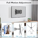 BONTEC Universal Tilting TV Wall Mount 13-30 Inch 15kg VESA 75x75/100x100 view 2