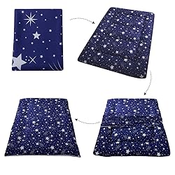 Navy Starry Sky Japanese Floor Futon