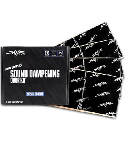 Ballistic SDHP-TK Sound Dampening Trunk Kit – 20 Sq. Ft, Model SDHP-TK