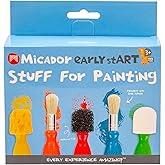 Micador Early Start Stuff for Painting, Paint Brushes Assorted