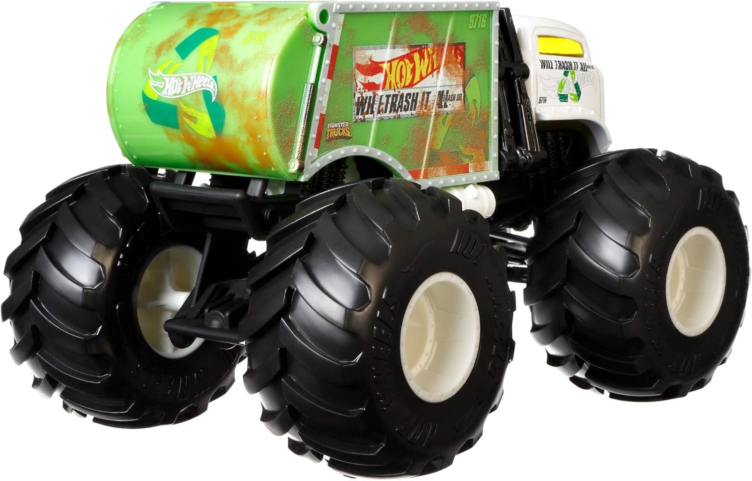 hot wheels trash can